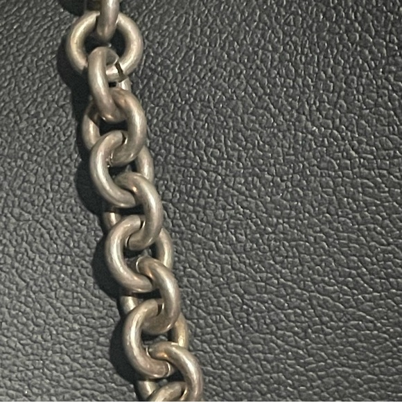 .925 Sterling TOPAZ CAT’S EYE BEADED NECKLACE real solid Silver Fine Jewelry - Picture 10 of 14